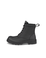 ECCO® Grainer bottes de pluie en daim à lacet pour femme - Brun - Outside