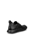 Women's ECCO® Cozmo Leather Moc-Toe Shoe - Black - Back