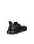 Women's ECCO® Cozmo Leather Moc-Toe Shoe - Black - Back