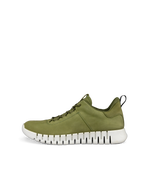 Men's ECCO® Gruuv Nubuck Sneaker - Green - Outside