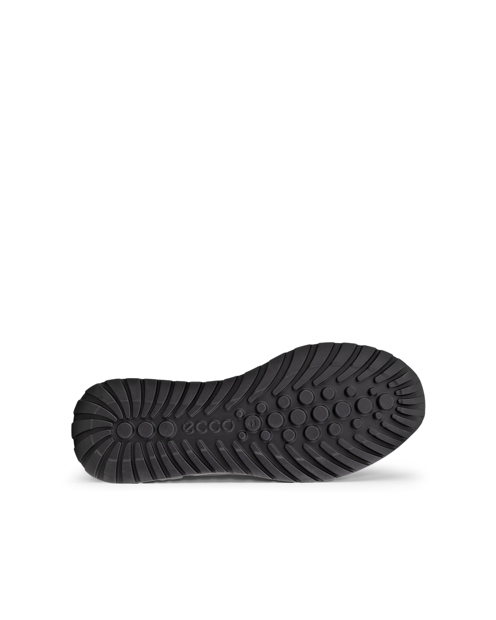 Zapatillas chukka de nobuk ECCO® Astir para hombre - Negro - Sole