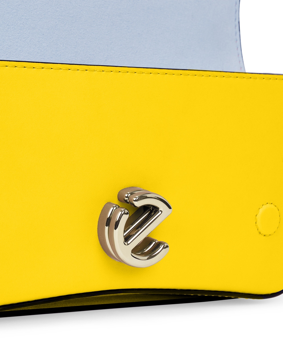 ECCO® Lock Wave sac bandoulière cuir - Jaune - Detail-1