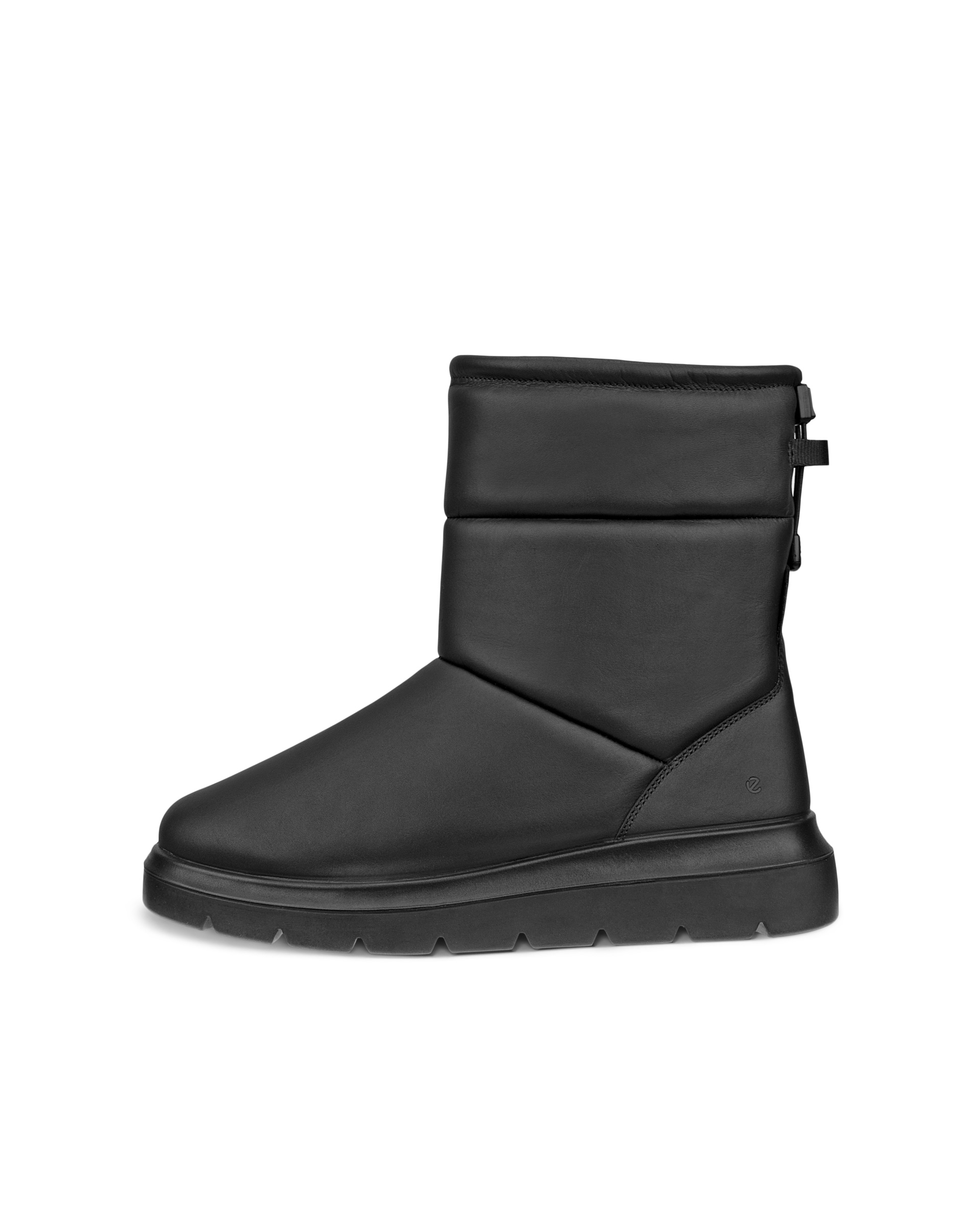 ECCO Nouvelle Mid Puff Lea - Black - Outside