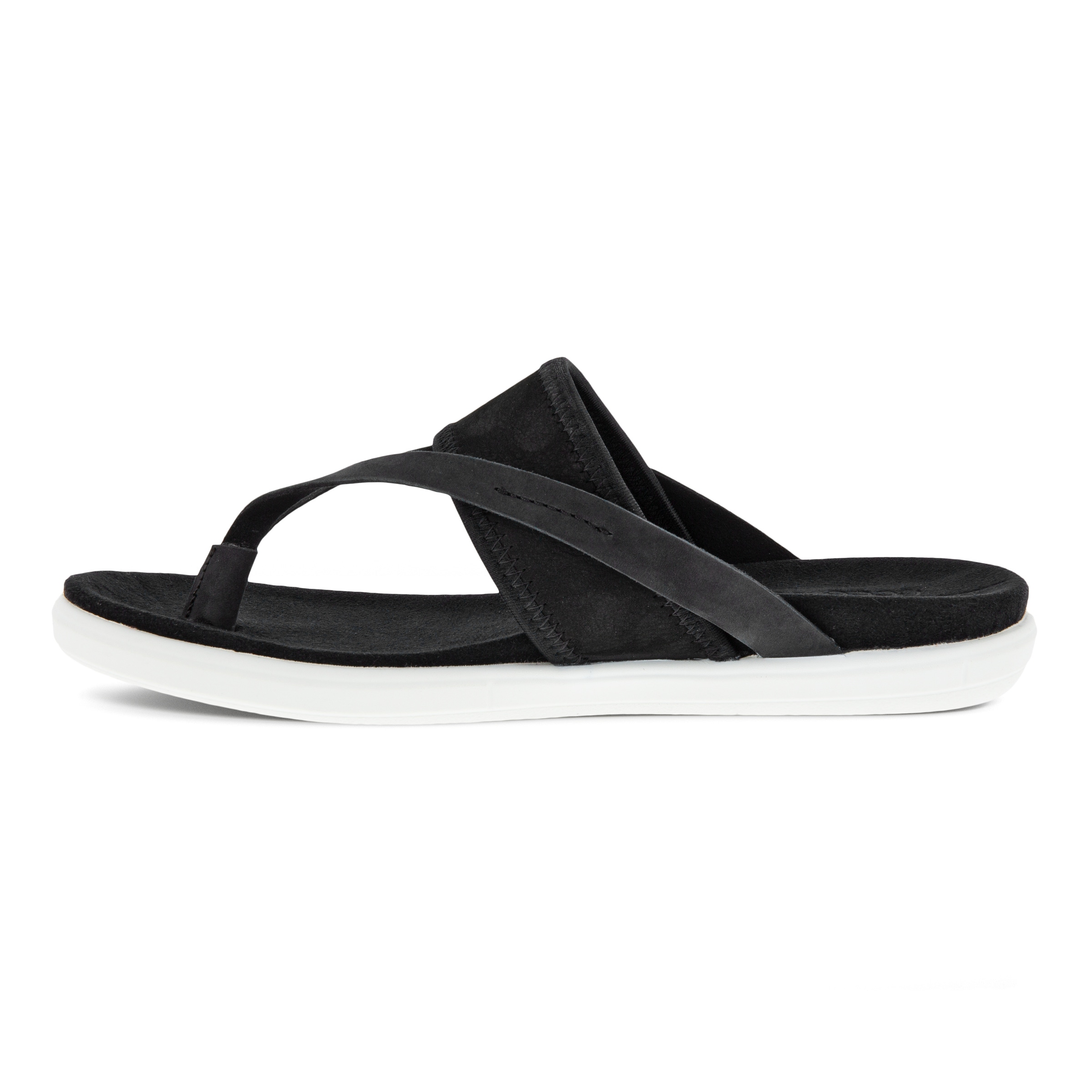 ECCO Simpil Women's Thong Sandal - Negro - Inside