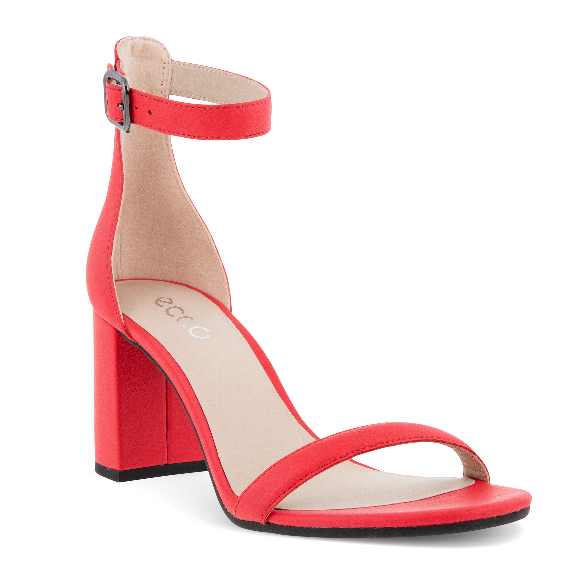 ECCO Elevate 75 Block Sandal - Red - Main