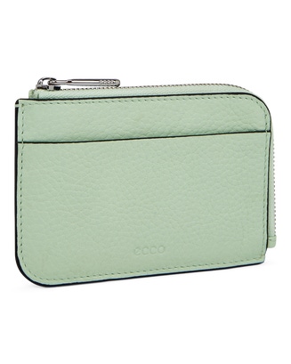 ECCO® Leather Card Case - Green - Main