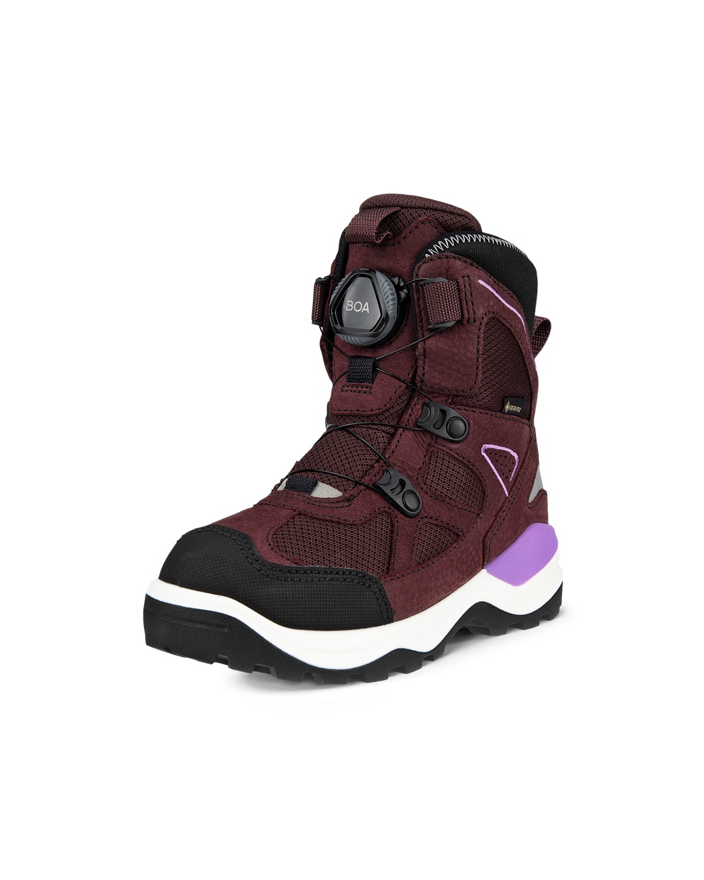 ECCO® Snow Mountain Gore-Tex-iga nubukist talvesaabas lastele - Purpurne - Main