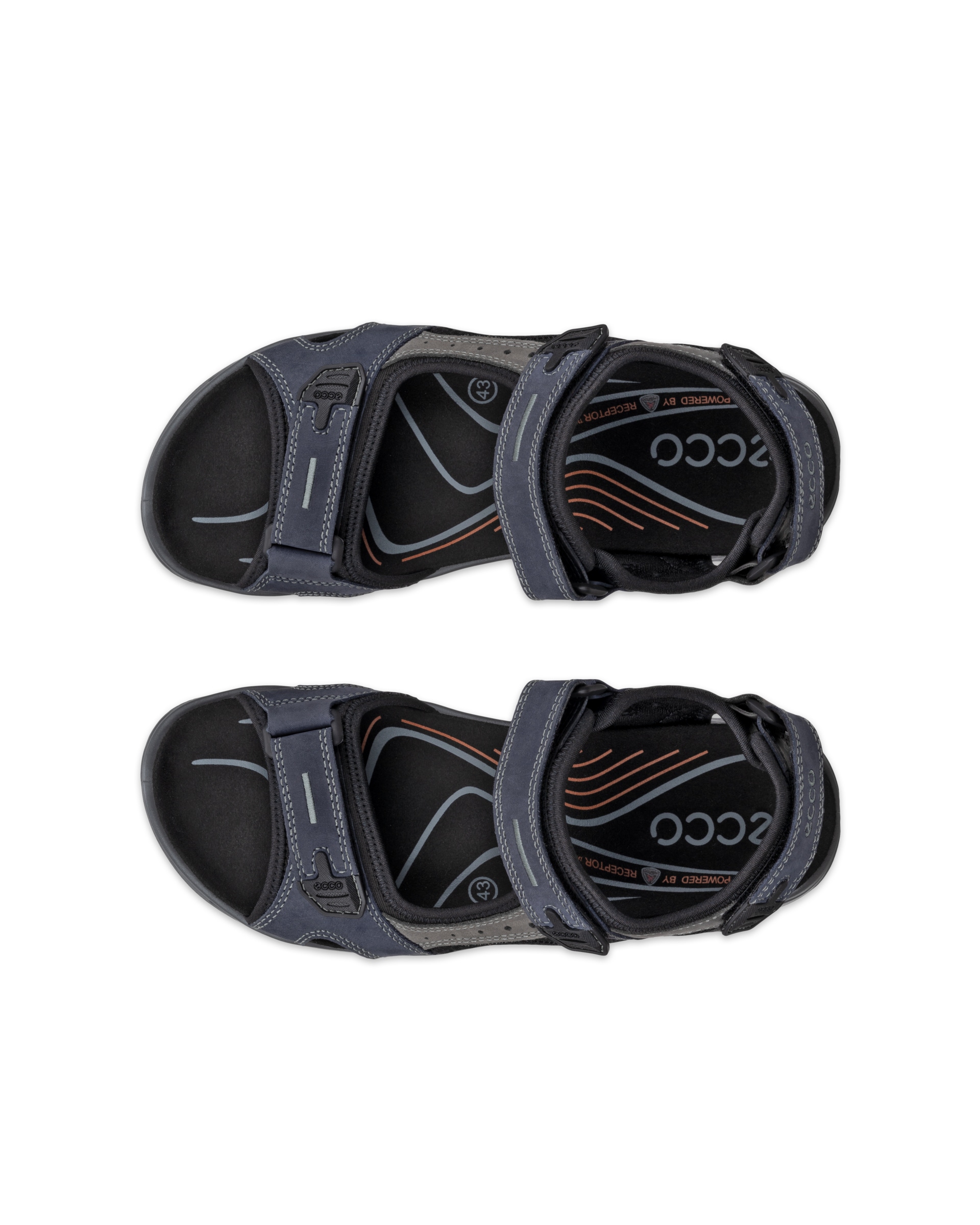 ECCO OFFROAD MEN'S SANDAL - Blue - Top left pair