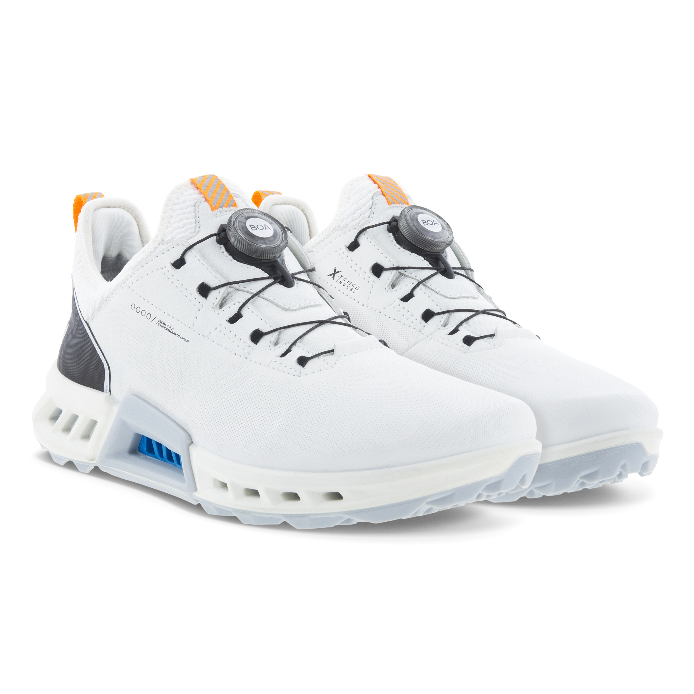 Men's ECCO® Golf Biom C4 Leather Gore-Tex Shoe | White
