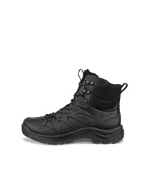 Women's ECCO® Offroad Leather Waterproof Mid-Cut Outdoor Boot - Black - Outside