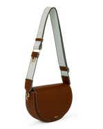 ECCO® Leather Saddle Bag - Brown - Main