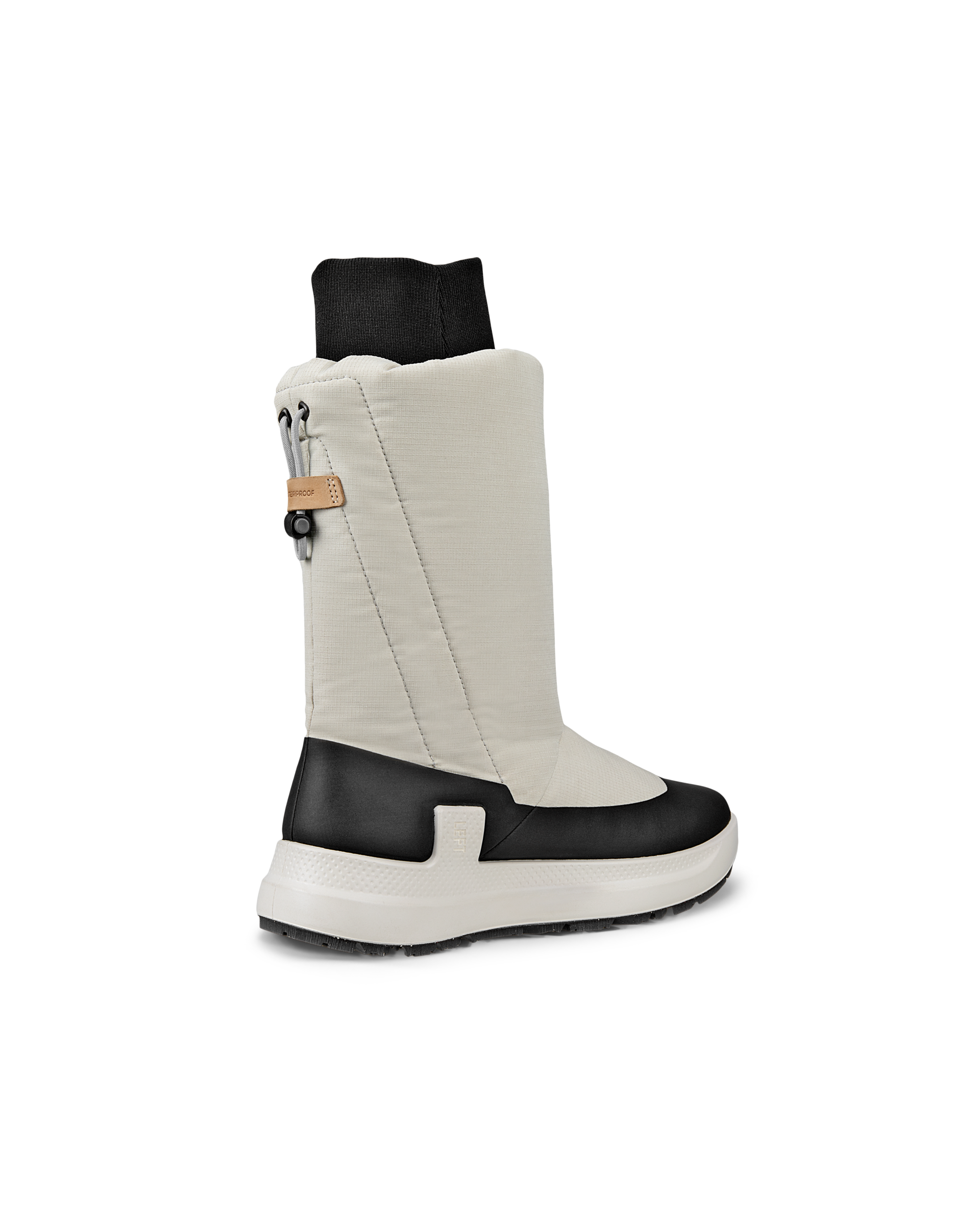 ECCO® Solice bottes d'hiver imperméable en toile pour femme - Gris - Back