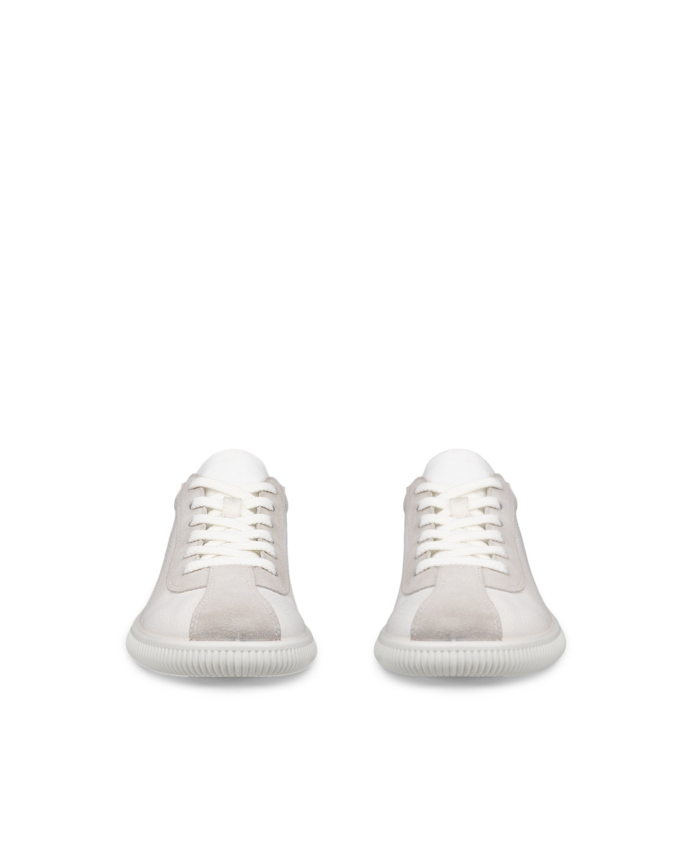 ECCO SOFT ZERO WOMEN'S SNEAKER - White - Front pair