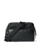 ECCO® Leather Camera Bag - Black - Main