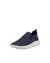 Men's ECCO® ATH-1FM Nubuck Slip-On Sneaker - Blue - Main