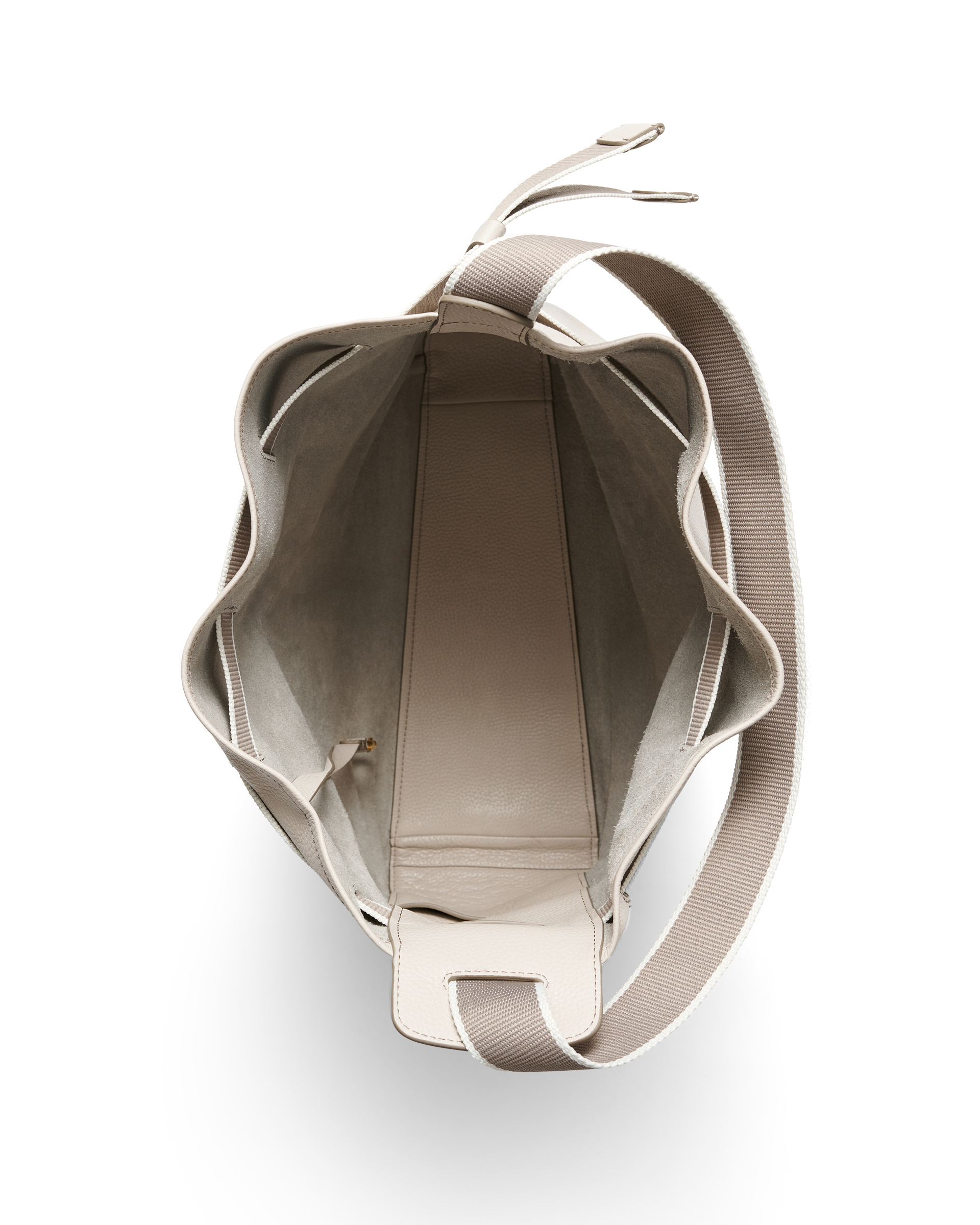 ECCO® Sail Leather Hobo Bag - Beige - Birdeye