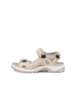 Sandalias de senderismo de piel ECCO® Offroad para mujer - Blanco - Outside