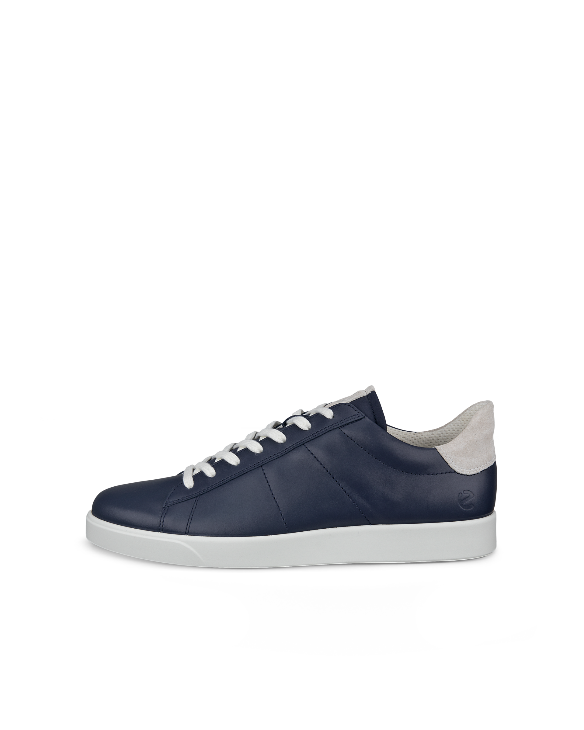 ECCO Men Street Lite Shoe - Blue - Outside