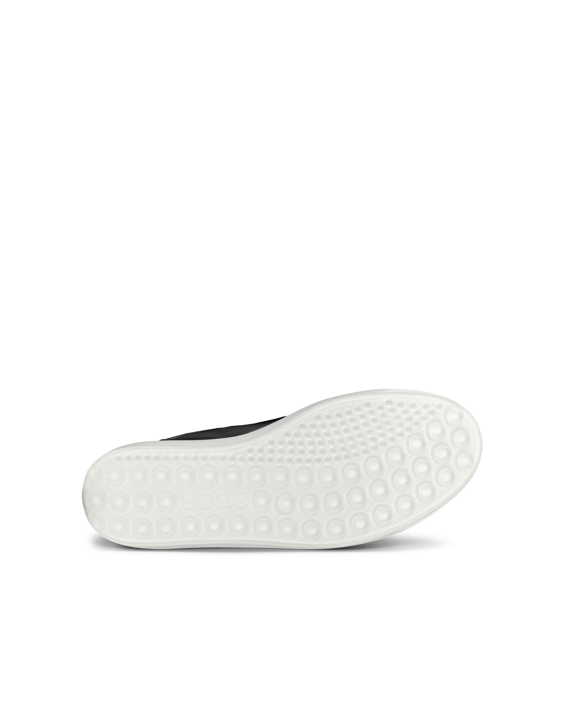 ECCO Soft 7 ウィメンズ レザースニーカー - 黒 - Sole