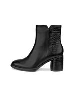 Women's ECCO® Sculpted Lx 55 Leather Mid-Cut Boot - Black - Outside