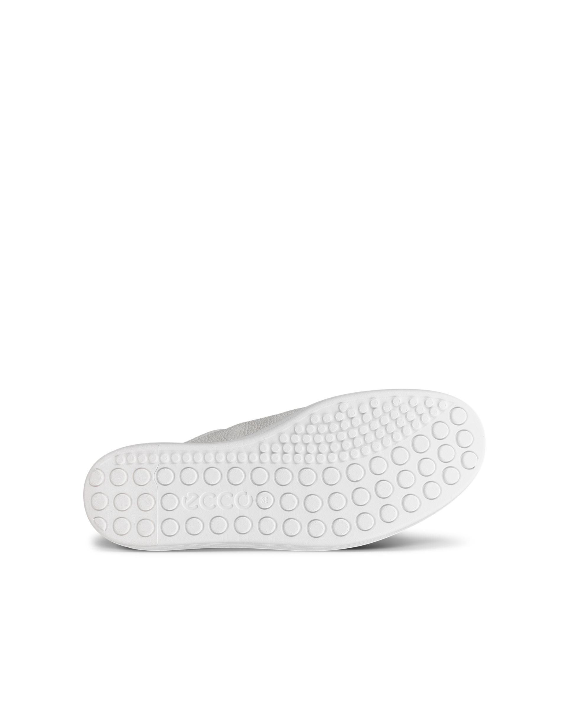 Zapatillas de piel ECCO® Soft 60 para mujer - Blanco - Sole