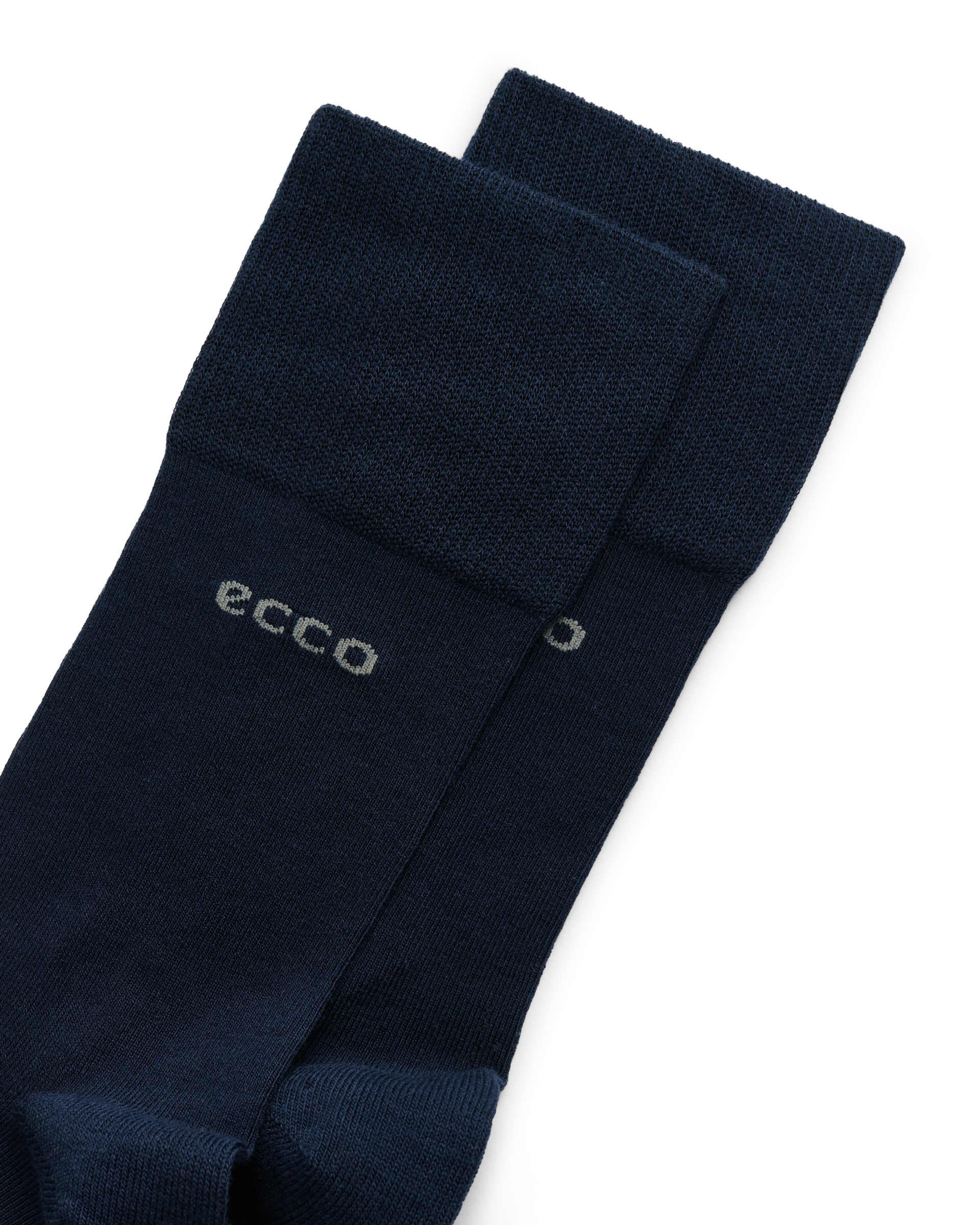 ECCO® Classic Longlife Mid-Cut Socks - Blue - Detail-1