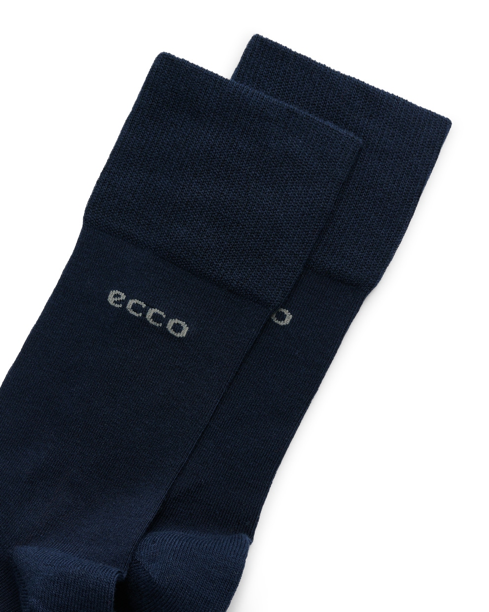 ECCO® Longlife chaussettes mi-hautes unisex - Bleu - Detail-1