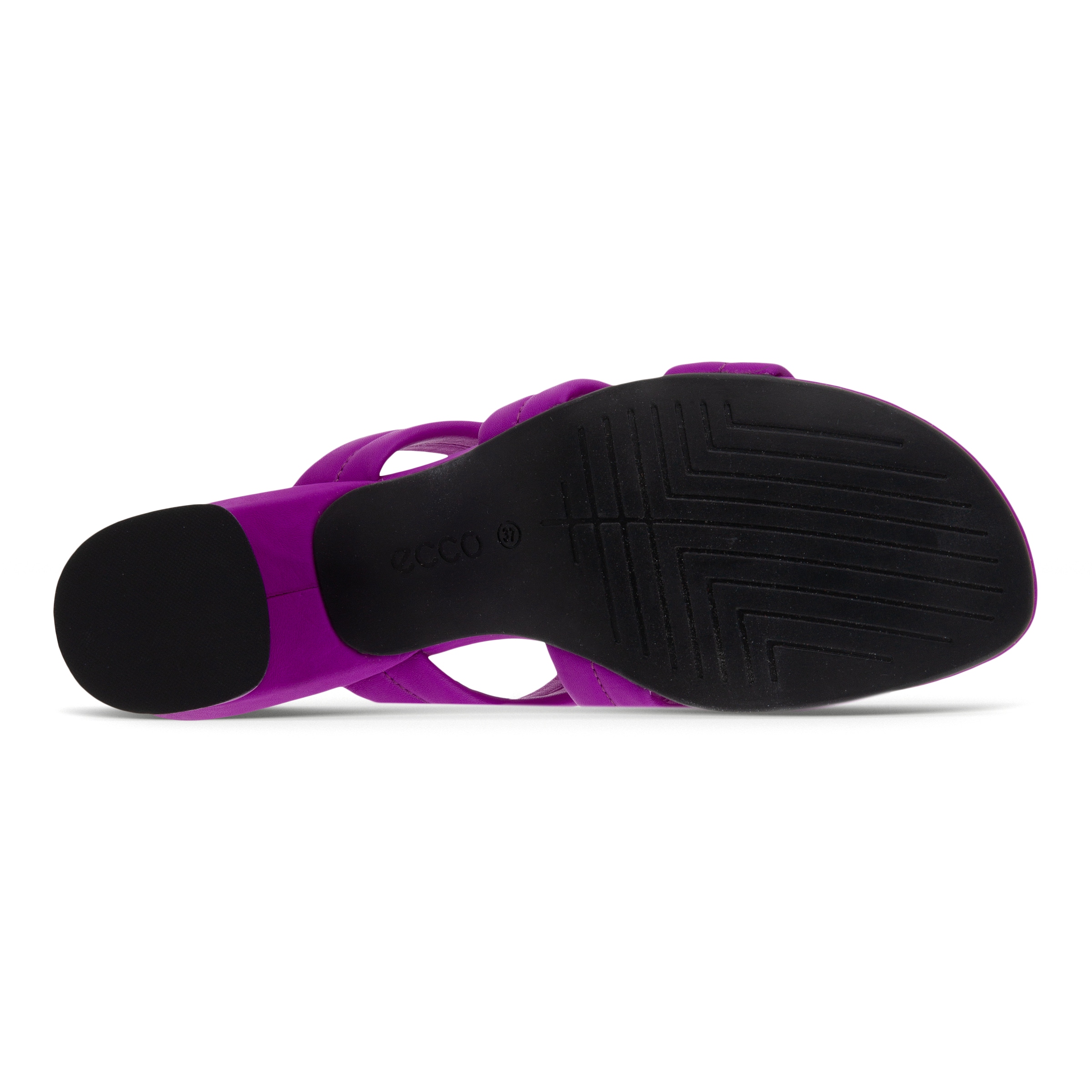 ECCO Elevate 45 Block Sandal - Morado - Sole