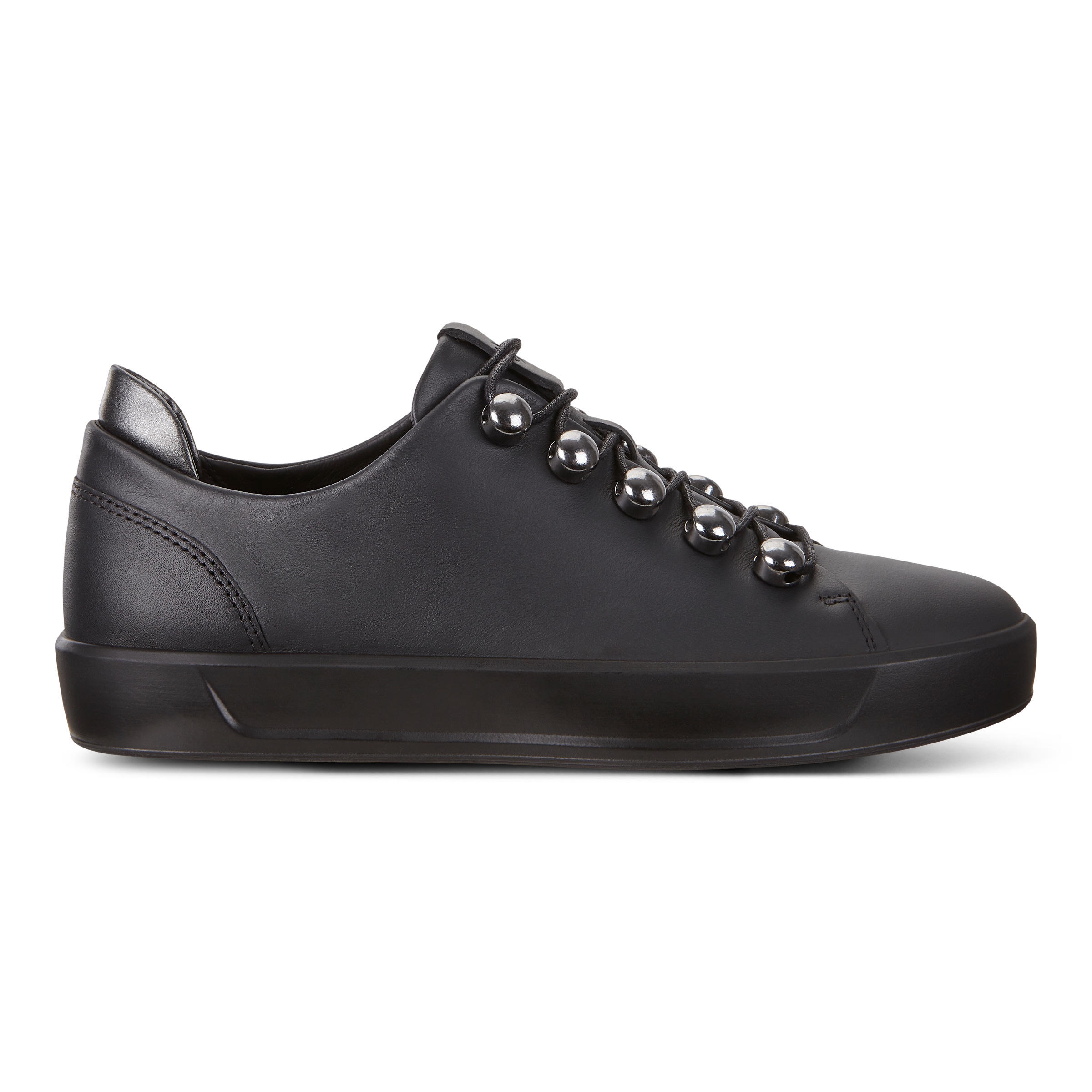 ECCO Soft 8 Women's Sneaker - Black - Outside