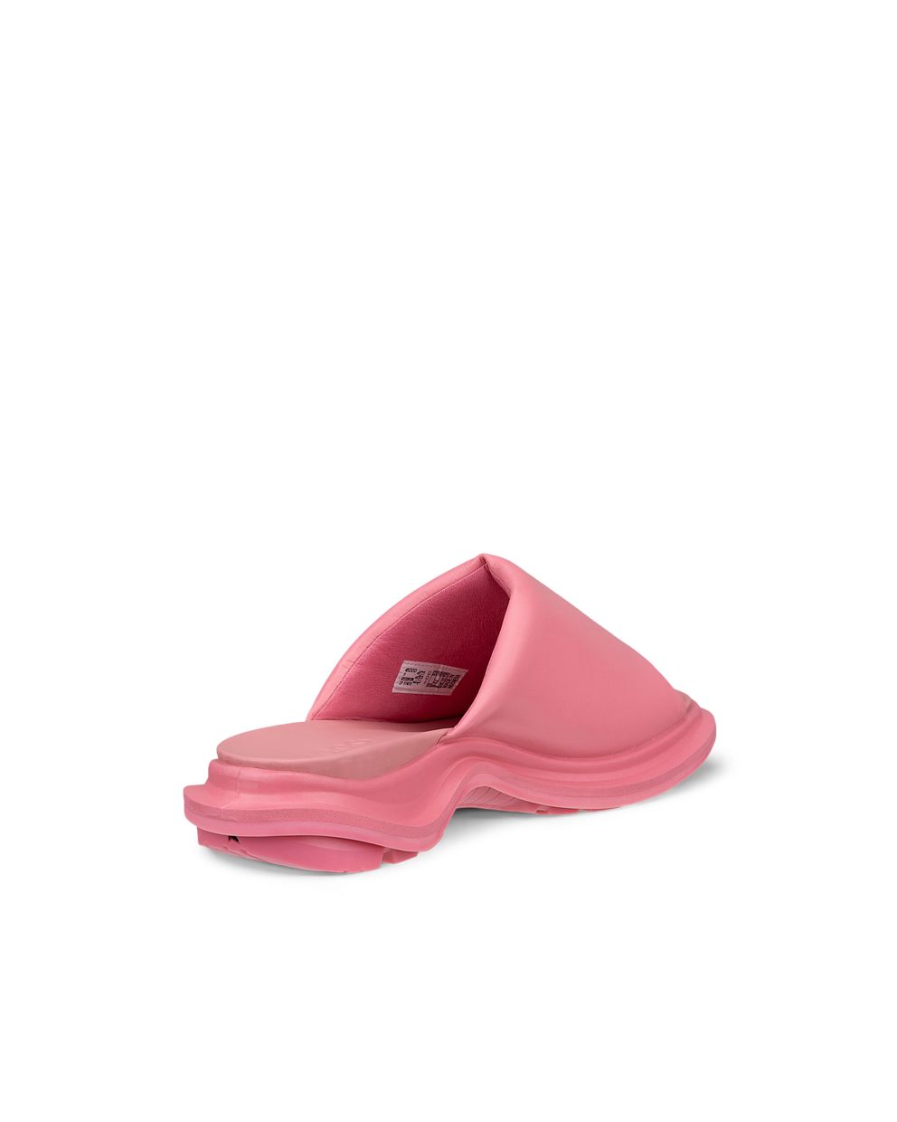 Women's ECCO® Offroad Leather Walking Sandal - Pink - Back