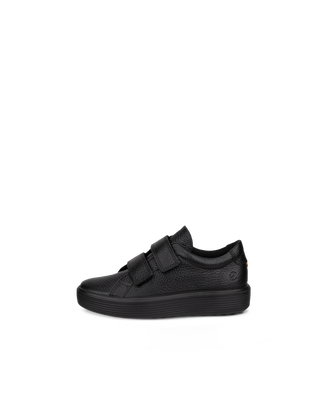 Zapatillas de piel ECCO® Soft 60 para niño/a - Negro - Outside