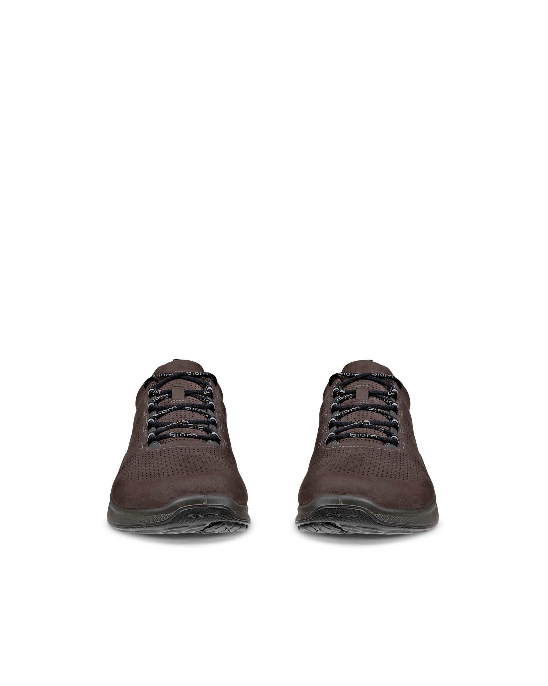 ECCO Men's Biom® Fjuel Low Nub Shoes - Brown - Front pair