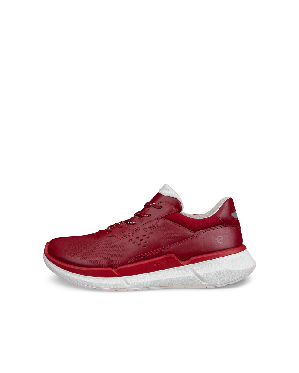 Zapatillas de piel ECCO® Biom 2.2 para mujer - Rojo - Outside