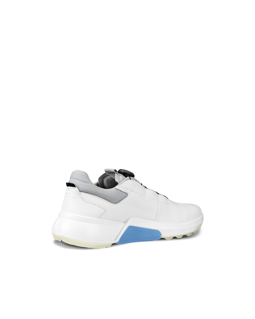 Men's ECCO® Golf BIOM H4 BOA Leather Gore-Tex Shoe - White - Back