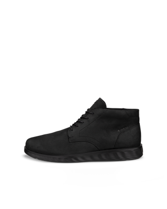 ECCO Men's S. Lite Hybrid Waterproof Chukka Boots - Black - Outside