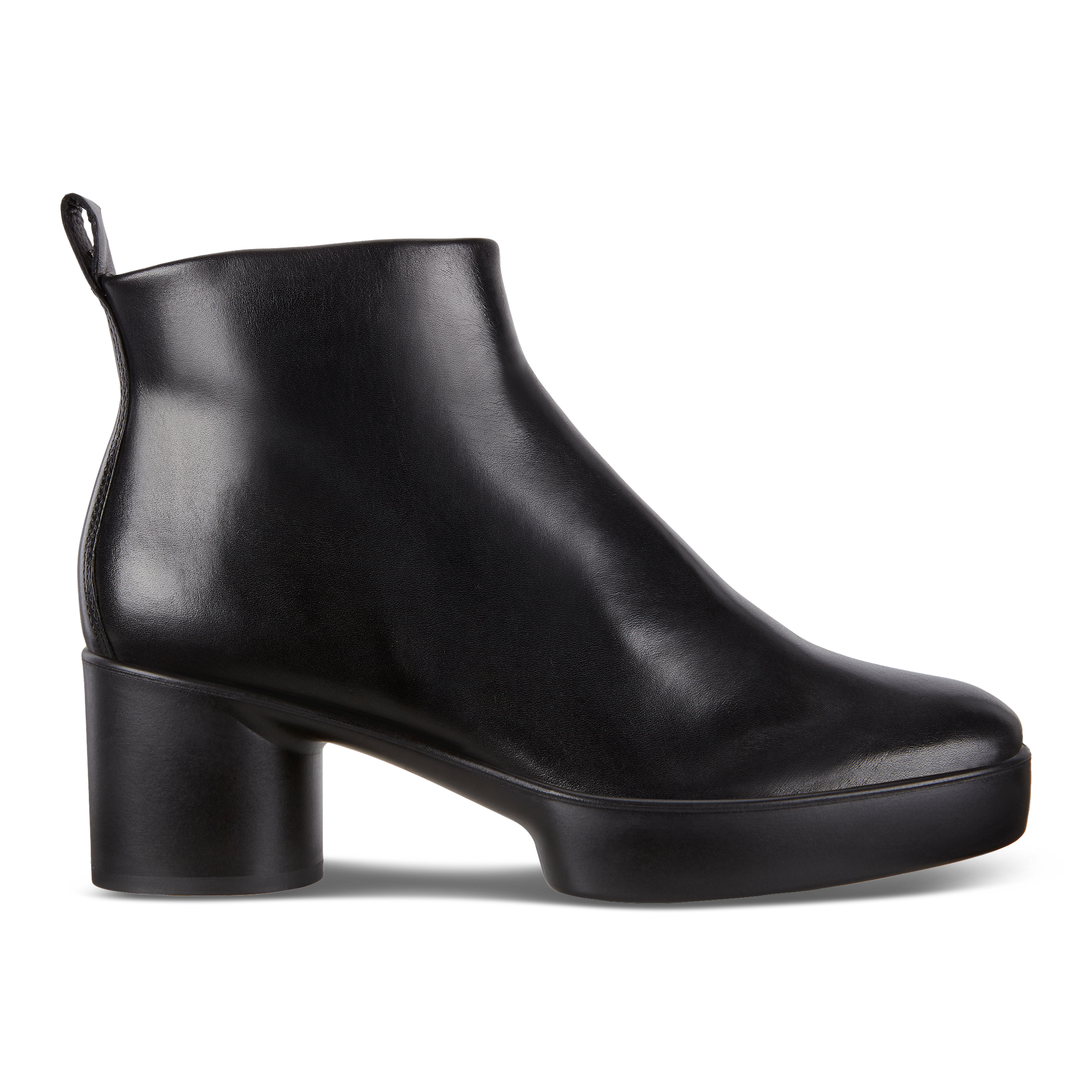 ECCO Women's Shape Sculpted Motion 35 MM Ankle Boots - Black - Outside