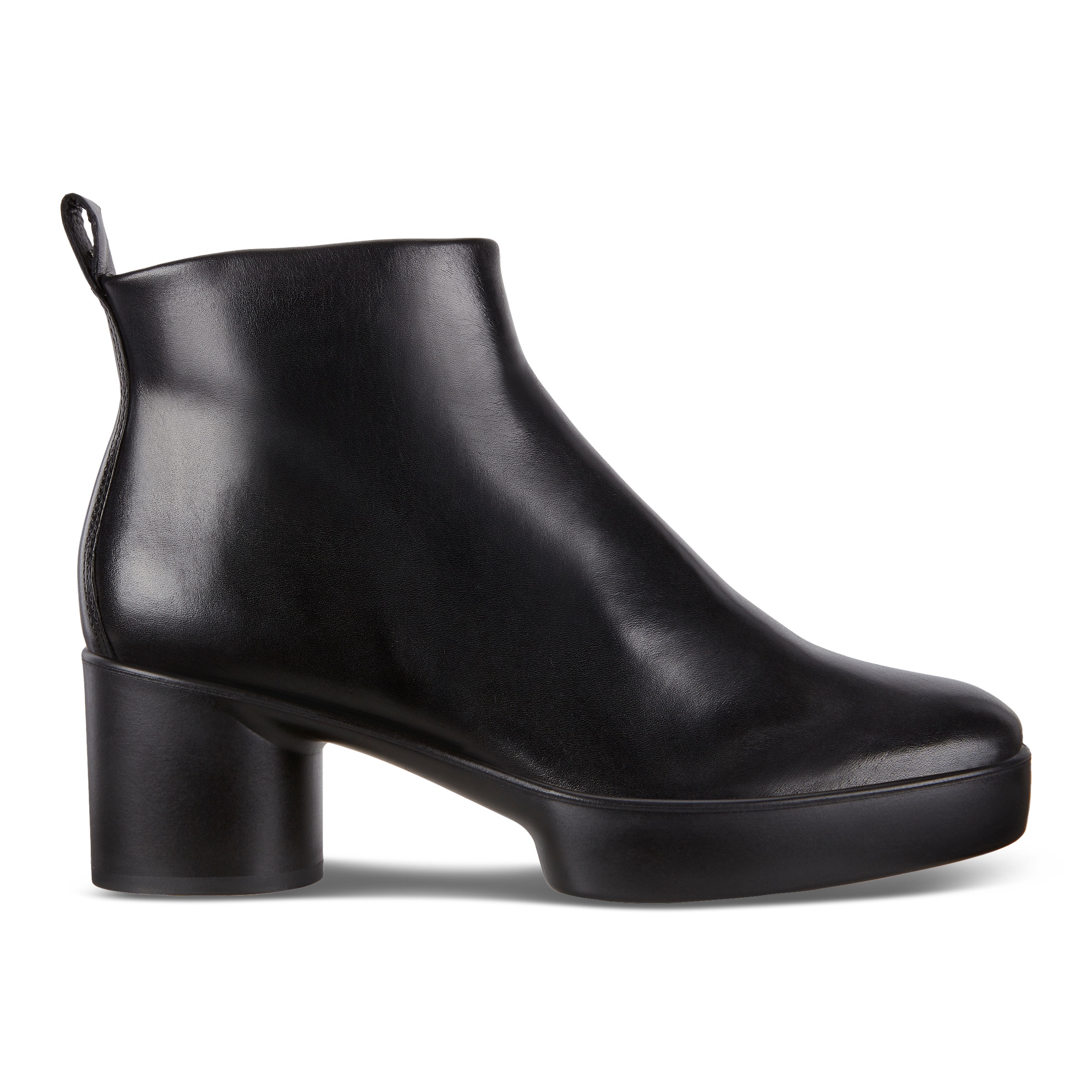 ECCO Women's Shape Sculpted Motion 35 MM Ankle Boots - Black - Outside