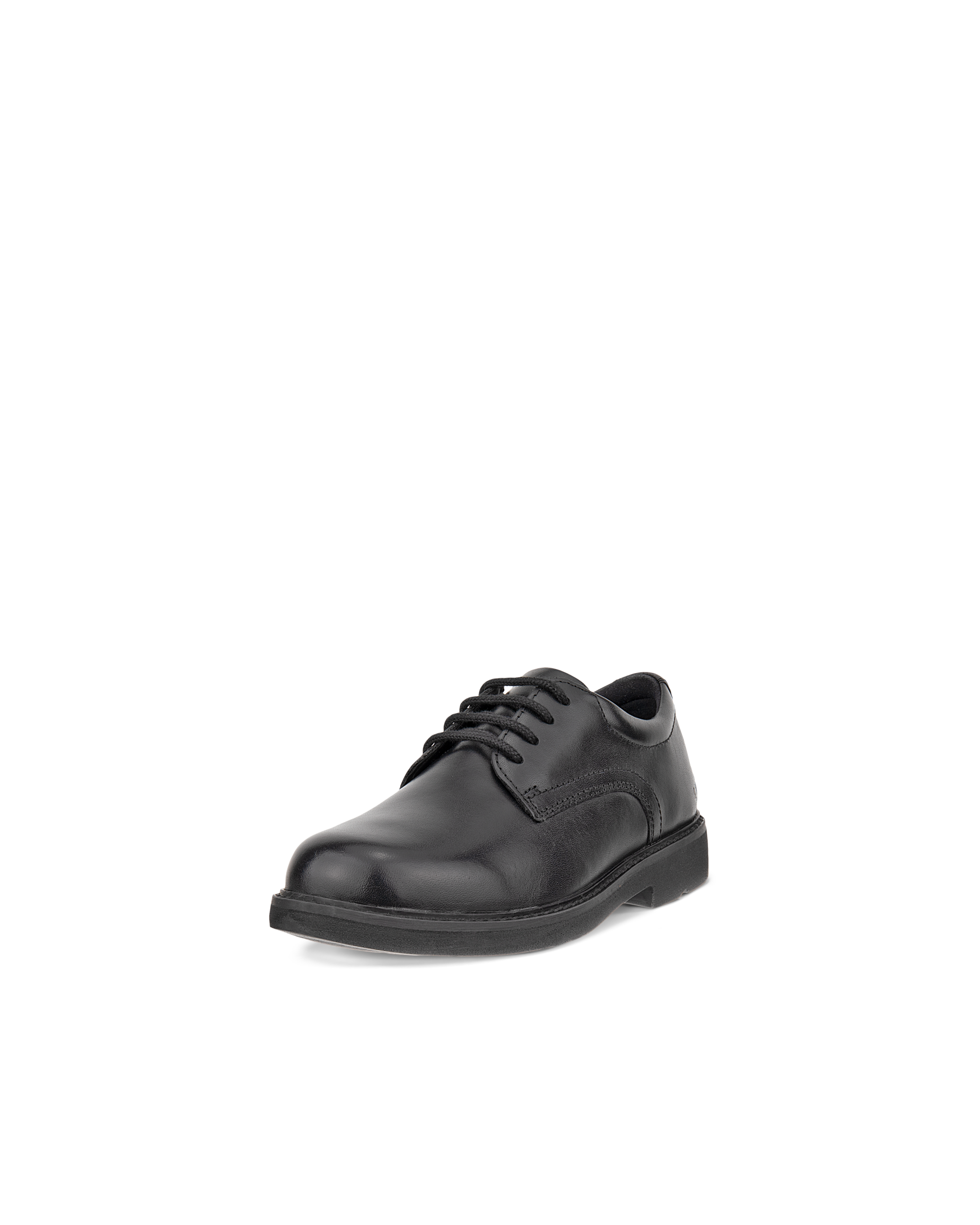 ペー③ Kids' ECCO® Metropole London Leather Derby Shoe | Black