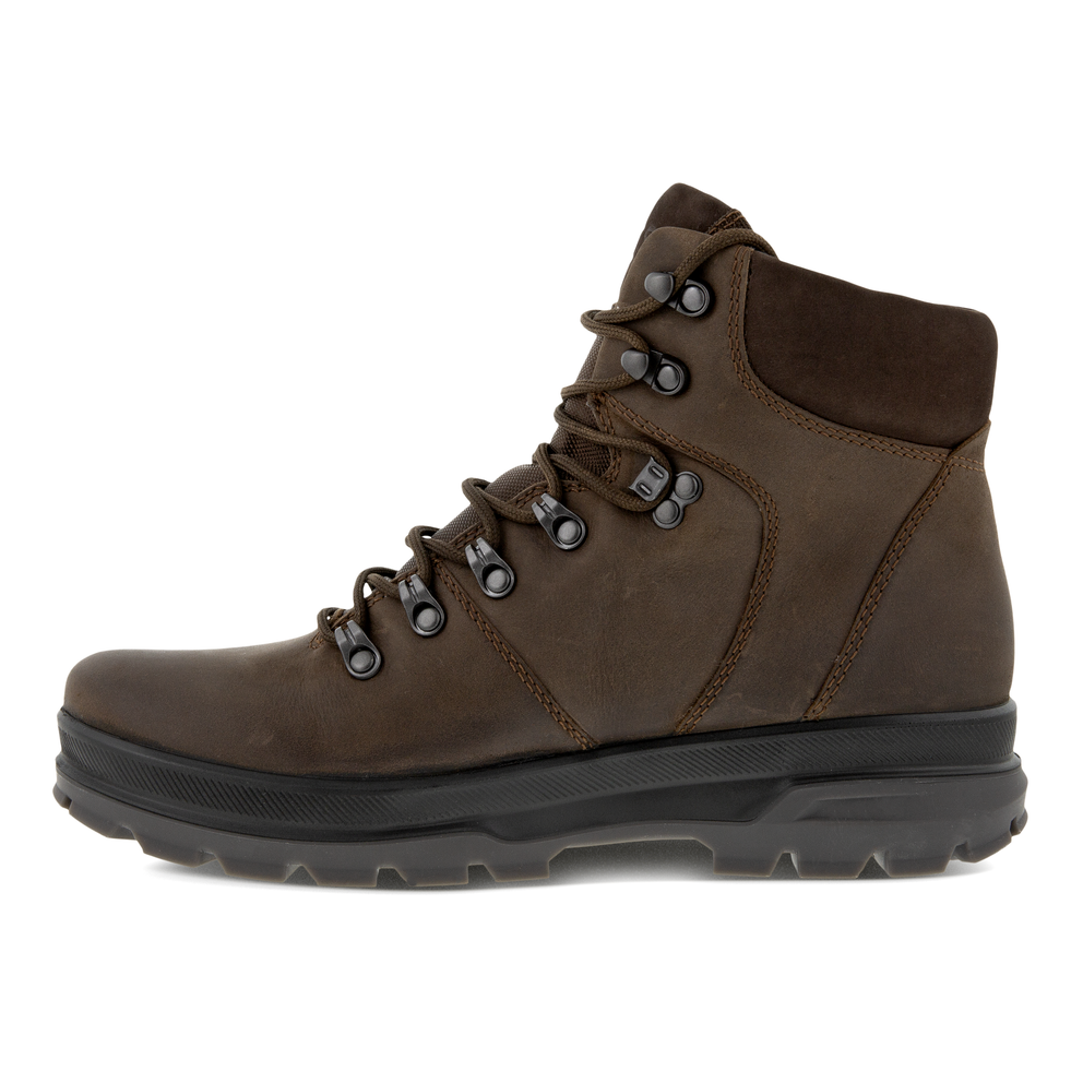 ECCO Rugged Track Men's Boot - Brown - Inside