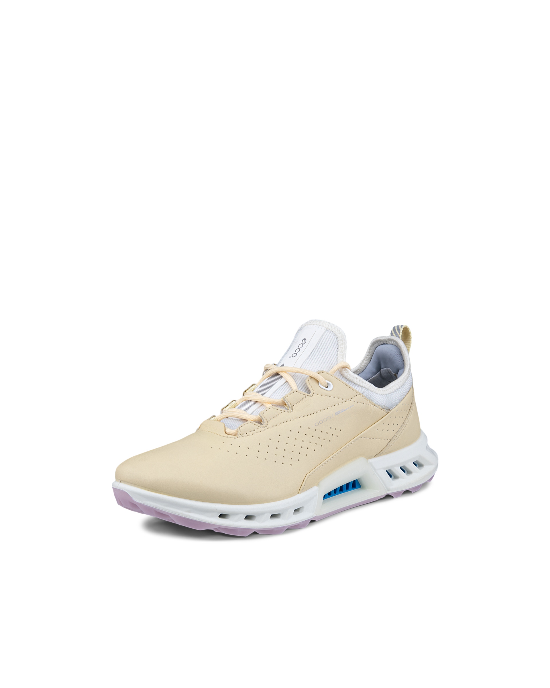 ECCO Golf BIOM C4 ウィメンズ レザーGore-Texゴルフシューズ - 黄色 - Main