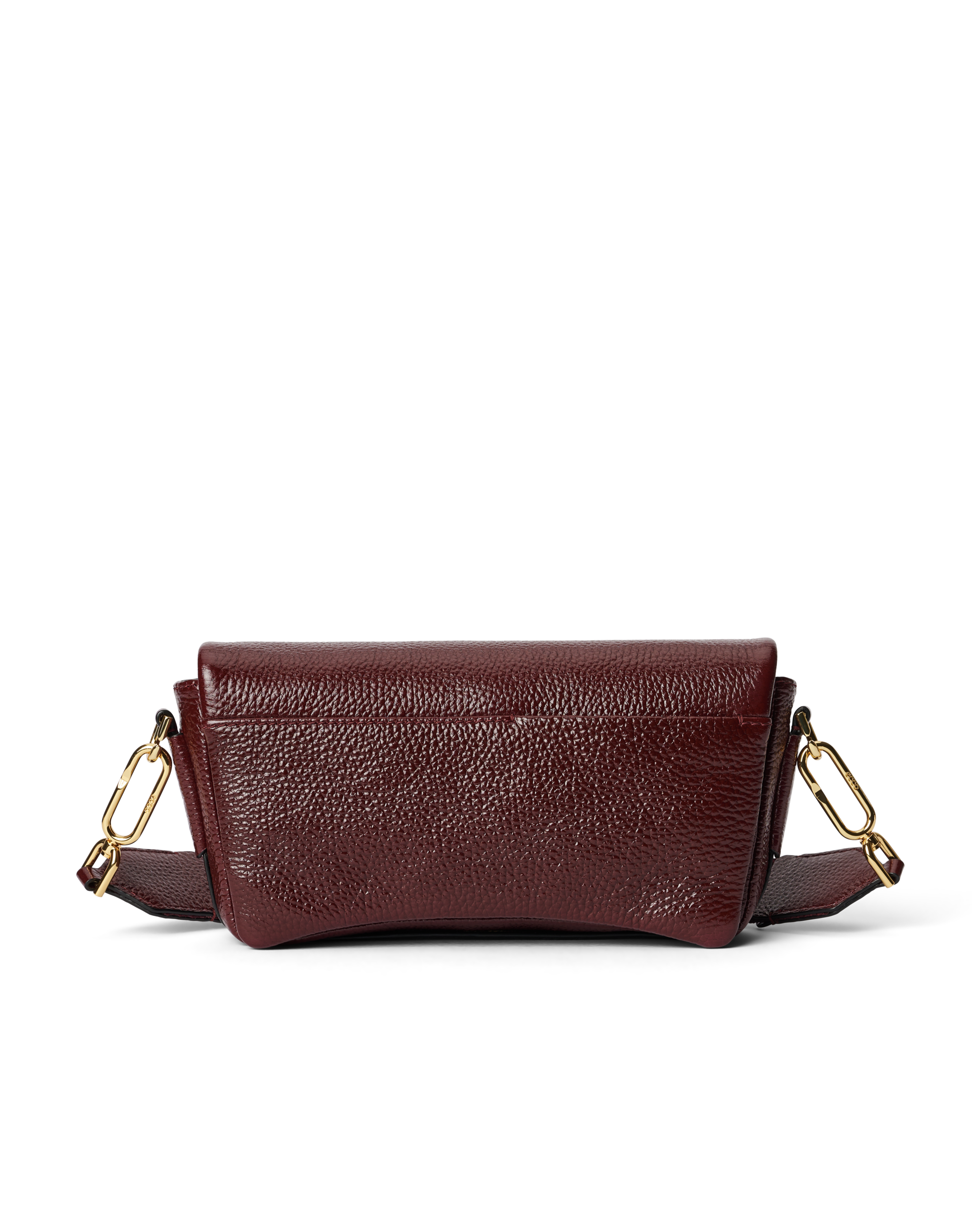 ECCO Pinch Bag M Soft Shine Pebbled - Red - Back