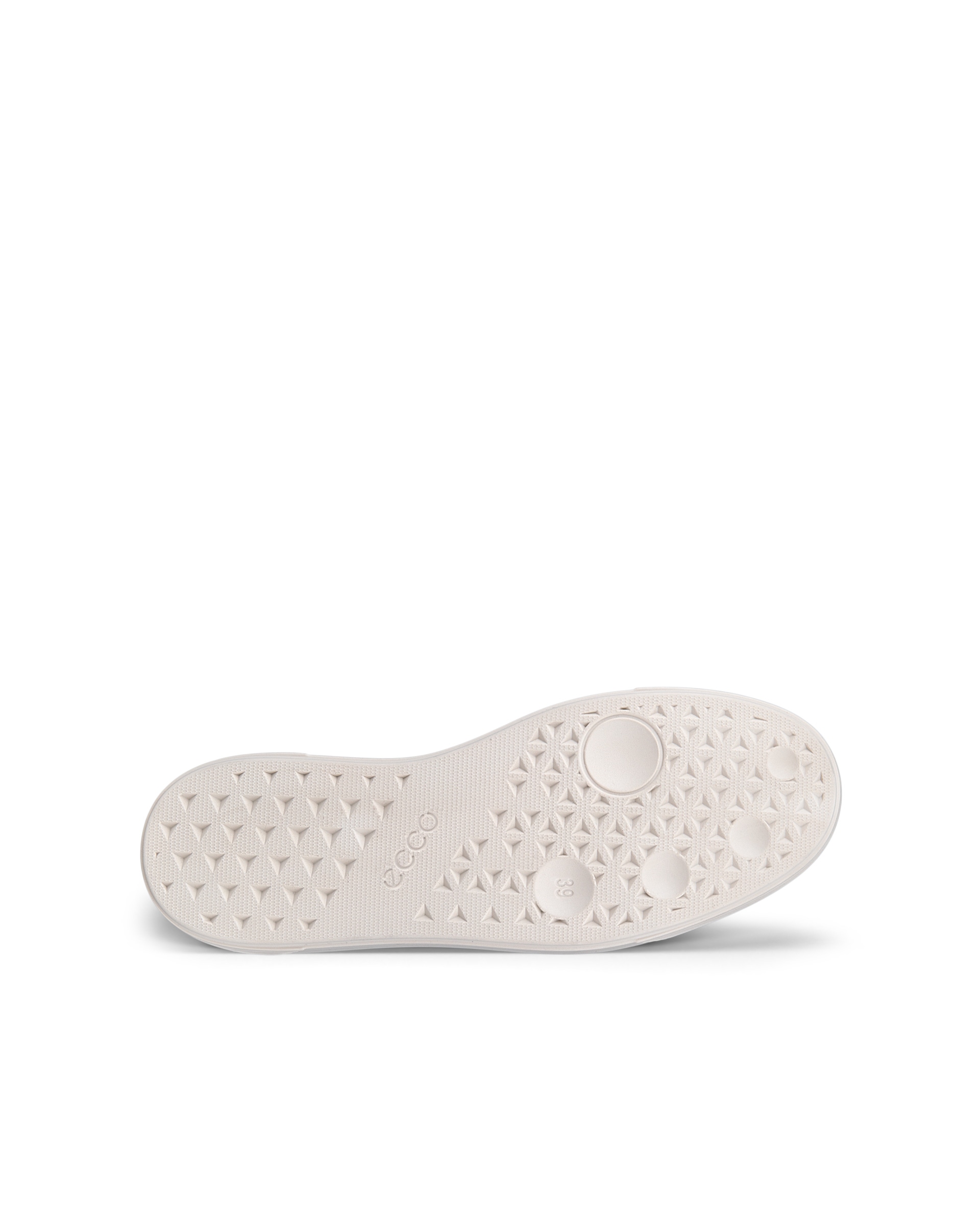 ECCO Street Platform ウィメンズ レザースニーカー - ベージュ - Sole