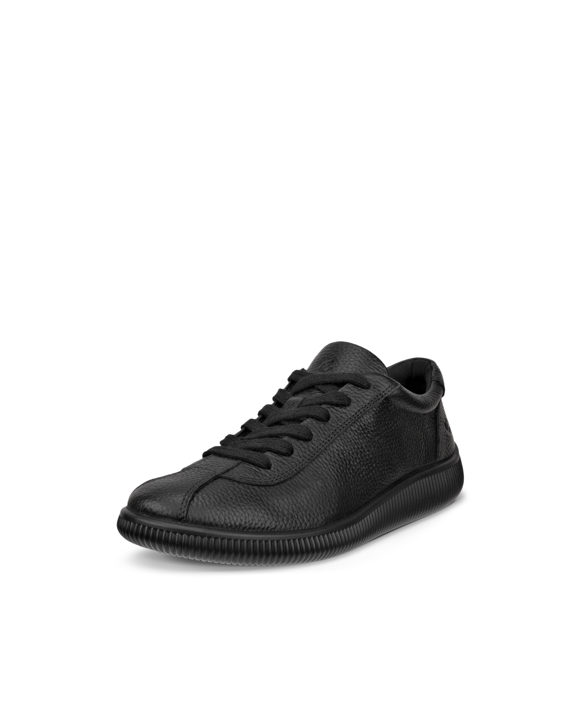 Zapatillas de piel ECCO® Soft Zero para mujer - Negro - Main