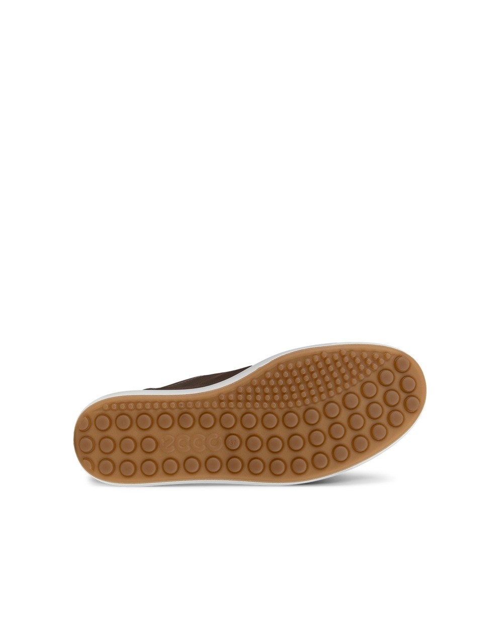 Women's ECCO® Soft 7 Leather Sneaker - Brown - Sole