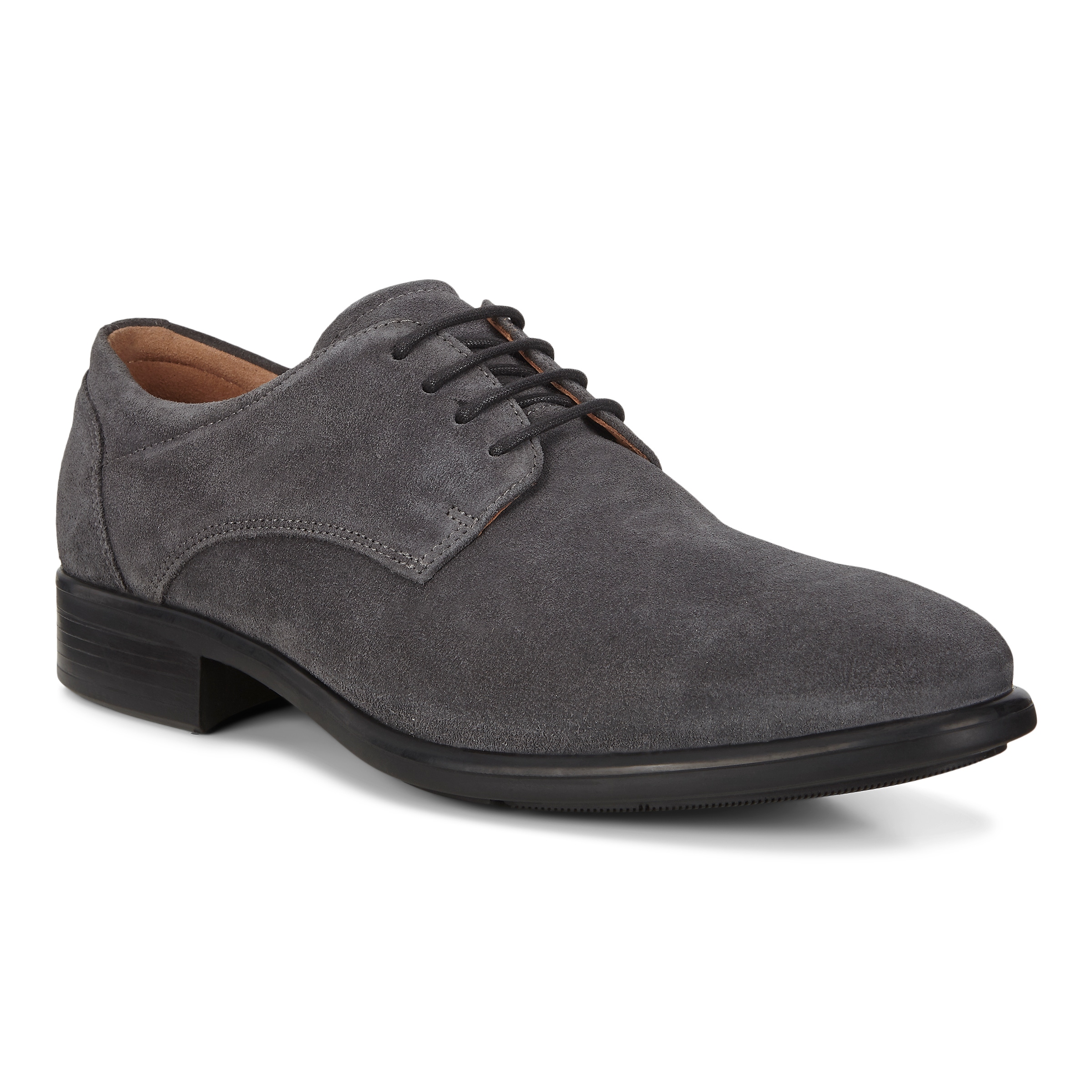 ECCO Citytray Men's Derby - Grey - Main