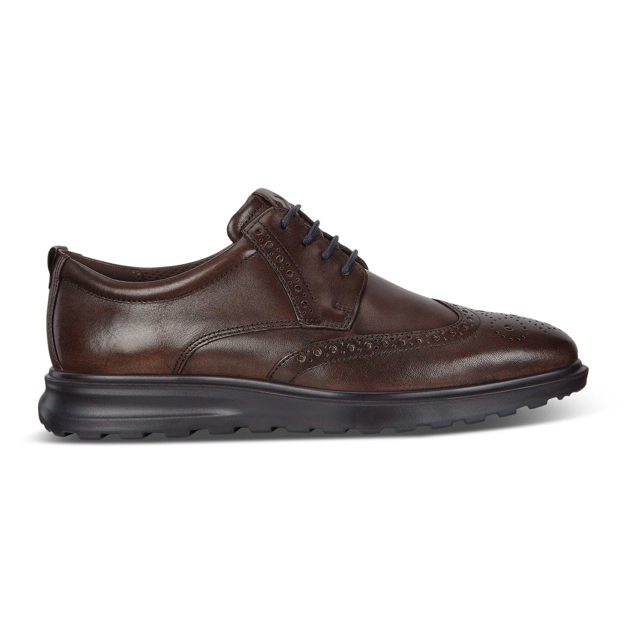 ECCO Cs20 Hybrid Men's Wingtip - Brown - Outside