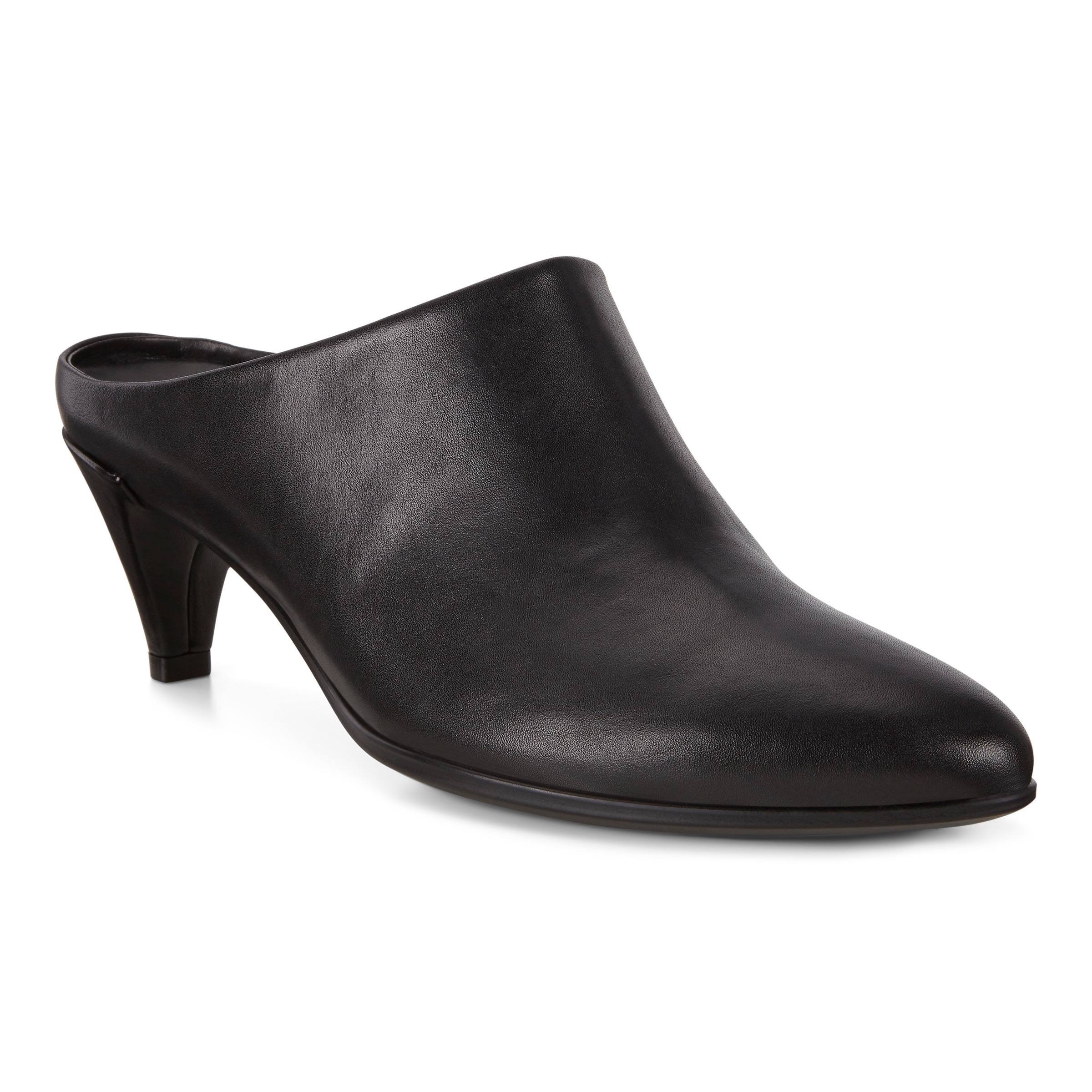 ECCO Women Mule Shape 45 Bout Pointu, Talon Effilรฉ - Black - Main