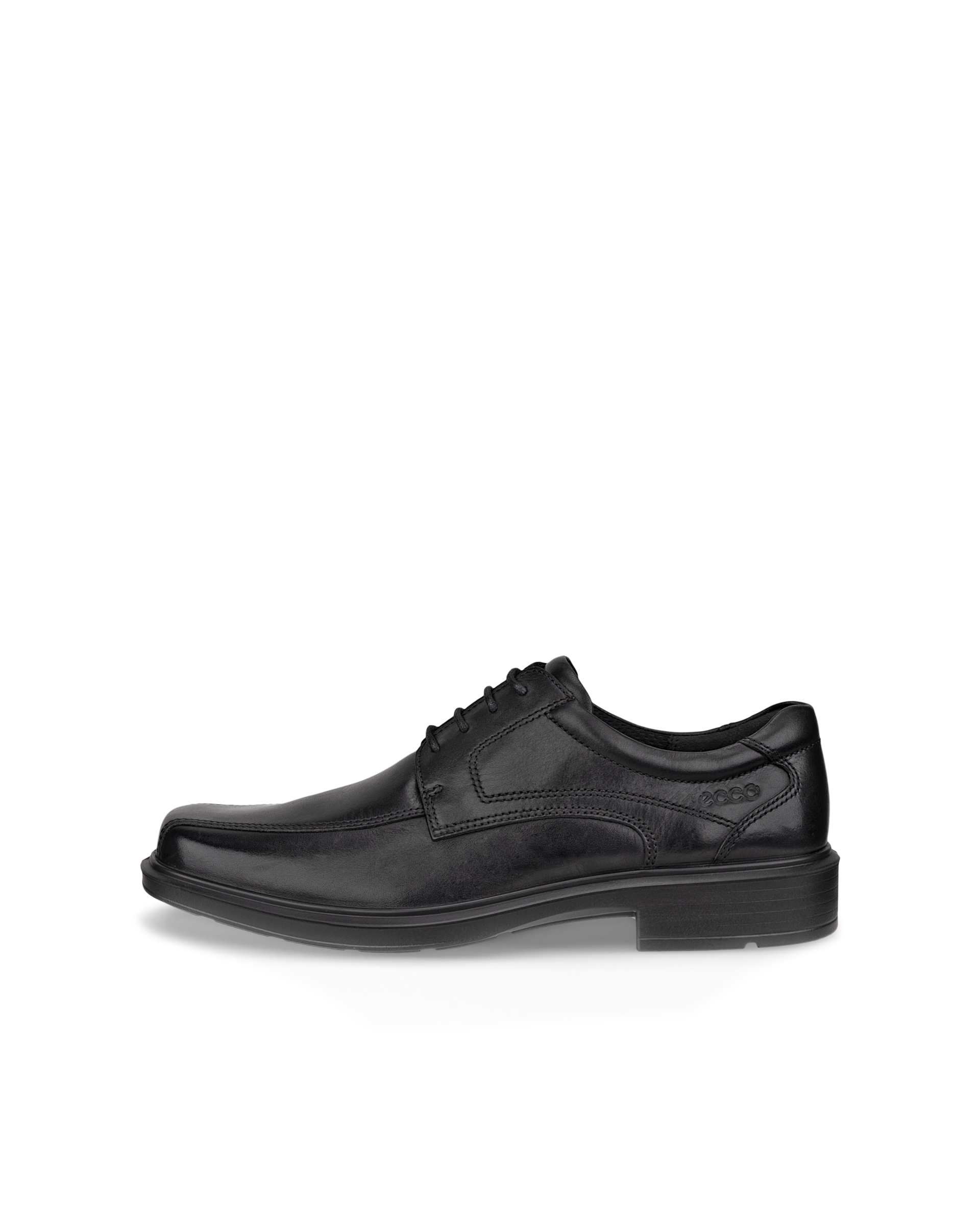 Men's ECCO® Helsinki Leather Dress Shoe - Black - Outside