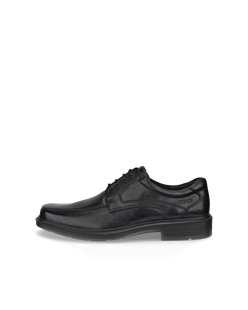 Men's ECCO® Helsinki Leather Dress Shoe - Black - Outside