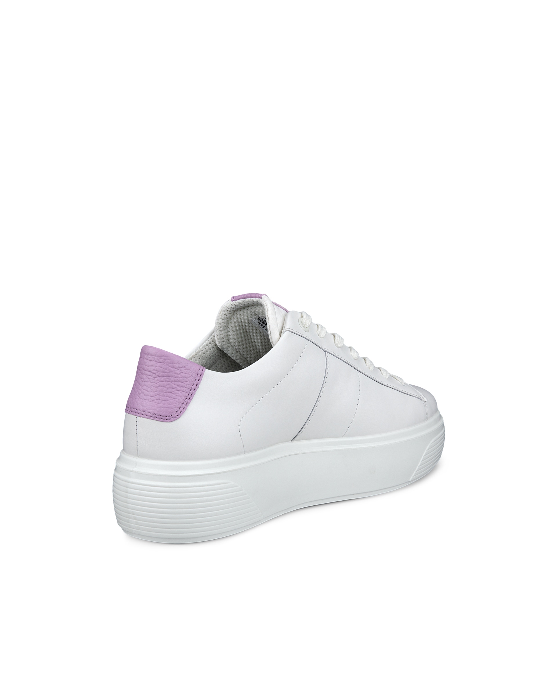 ECCO STREET PLATFORM WOMEN'S SNEAKER - White - Back